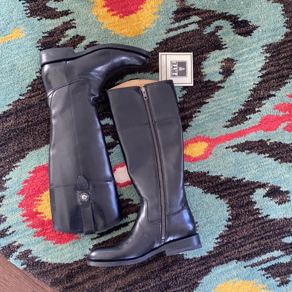 🔵 Frye Melissa Button Tab High boots - Picture 2 of 12